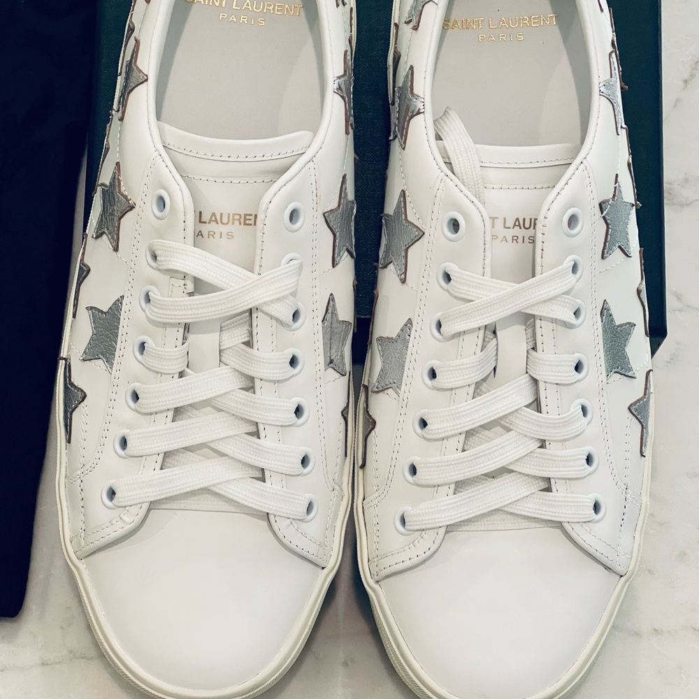 YSL Saint Laurent star Court Shoe